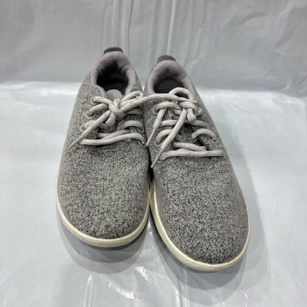 Allbirds Wool Runner Mizzles Women's Size US 7 Light Gray Walking Shoes EBS1207